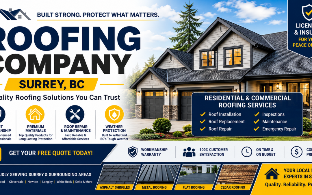 Roofing Company Surrey BC